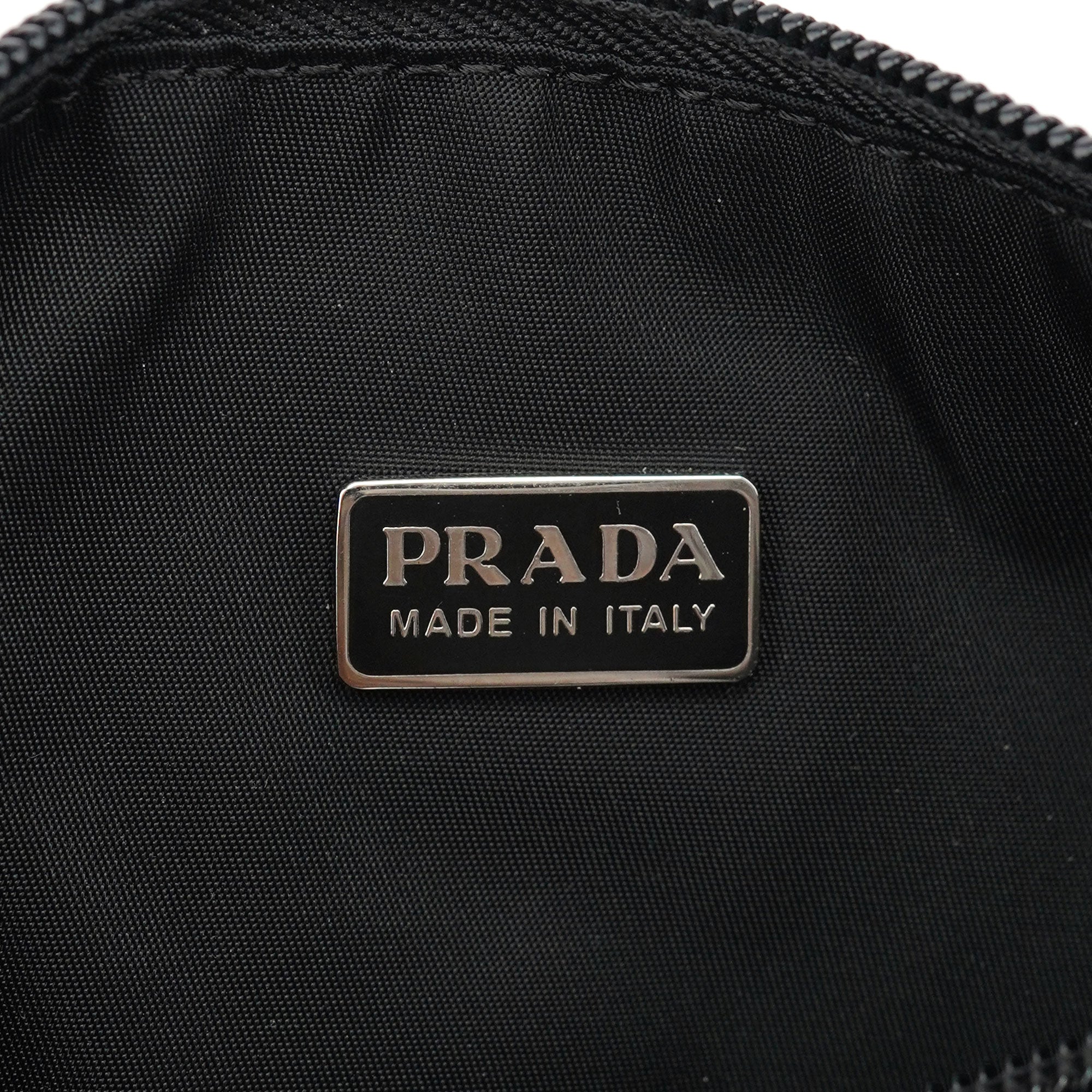 Black Tessuto Mini Hobo Bag