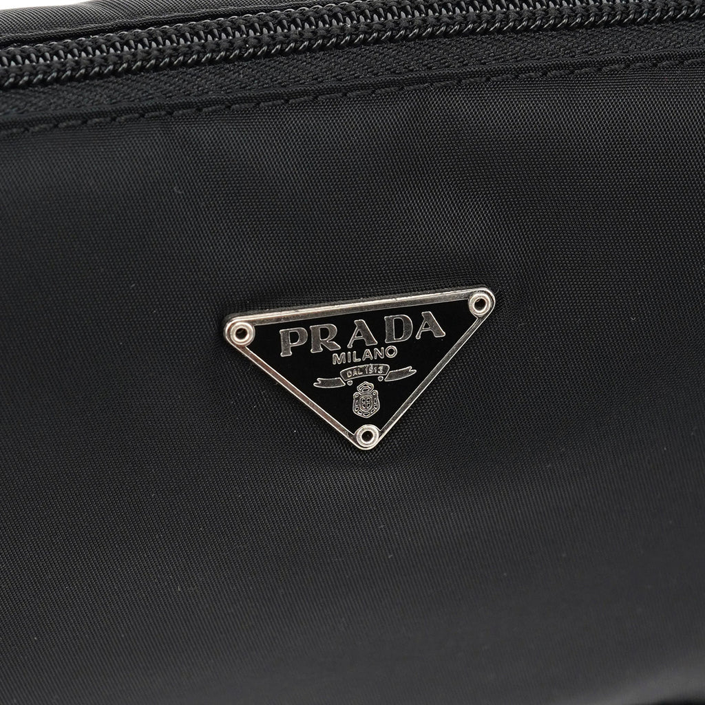 Black Tessuto Mini Hobo Bag