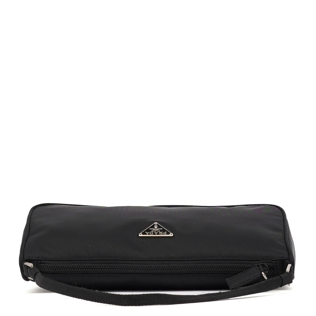 Black Tessuto Mini Hobo Bag