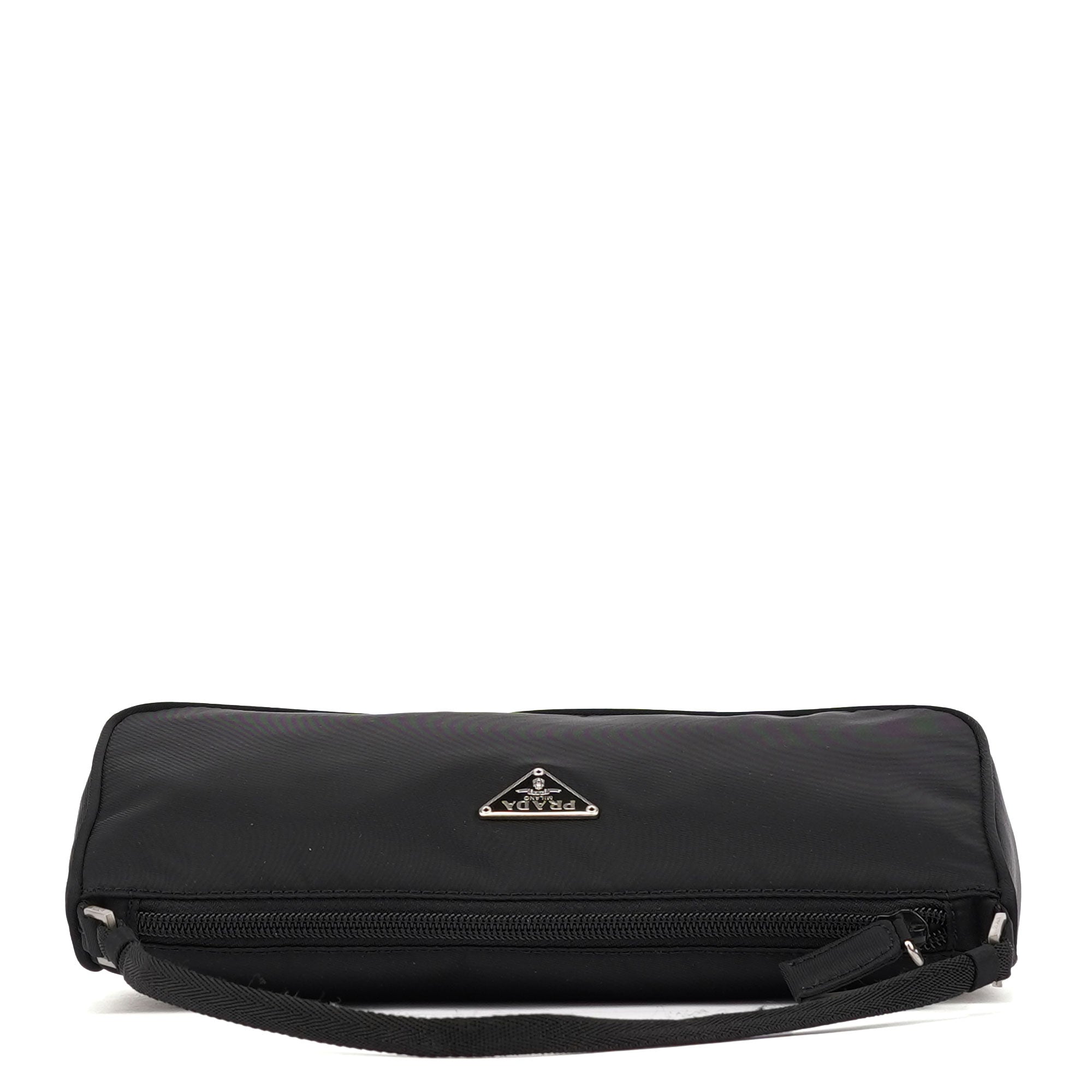 Black Tessuto Mini Hobo Bag