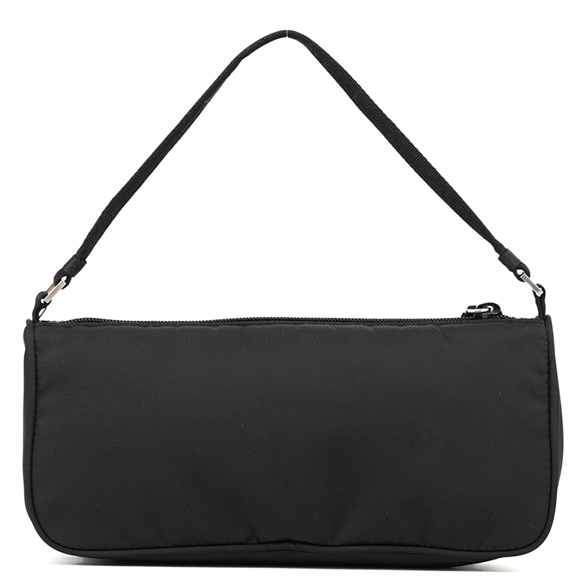 Black Tessuto Mini Hobo Bag
