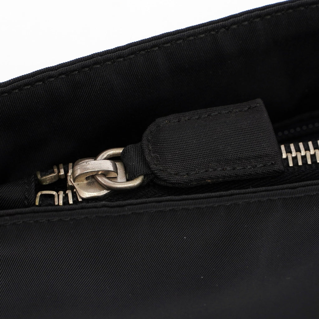 Black Tessuto Mini Hobo Bag