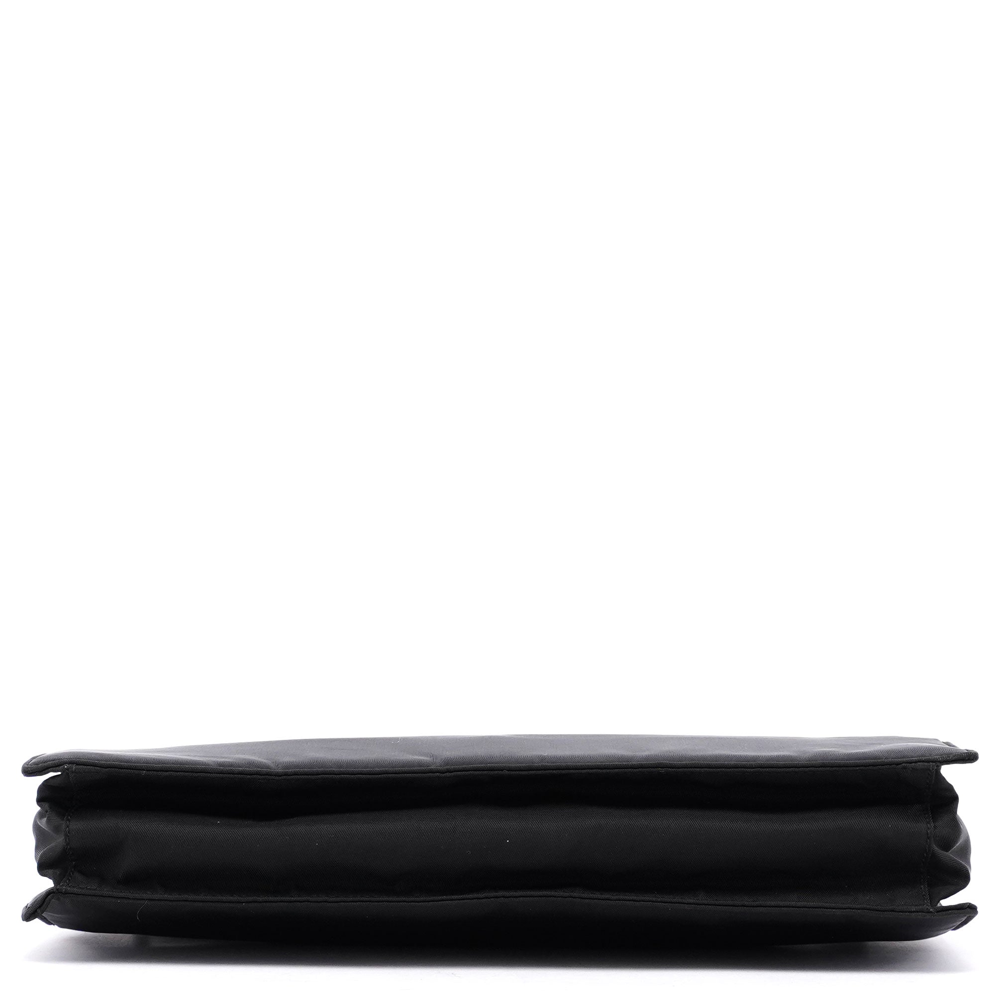 Black Tessuto Mini Hobo Bag