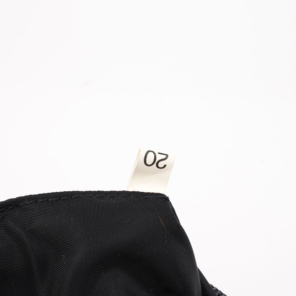 Black Tessuto Mini Hobo Bag
