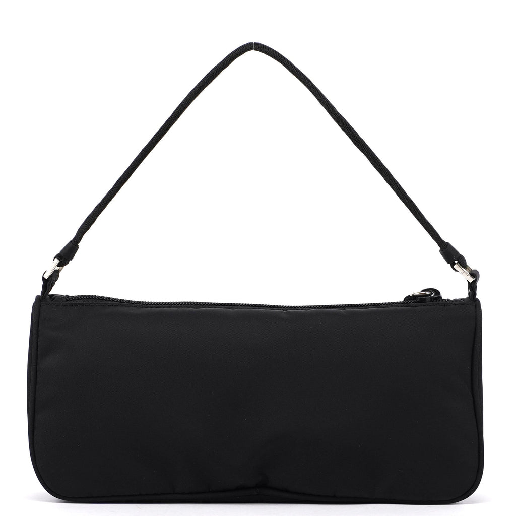 Black Tessuto Mini Hobo Bag