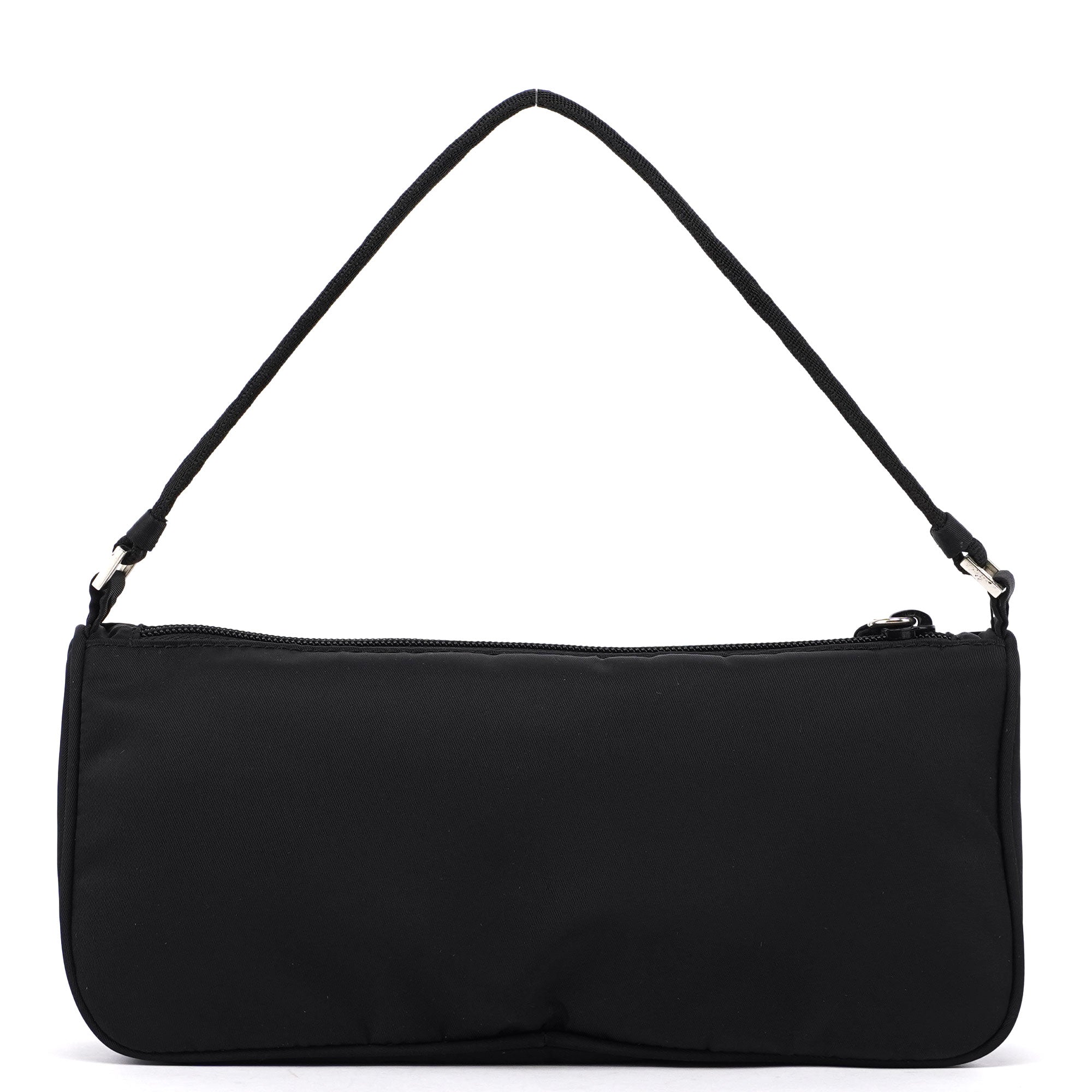 Black Tessuto Mini Hobo Bag