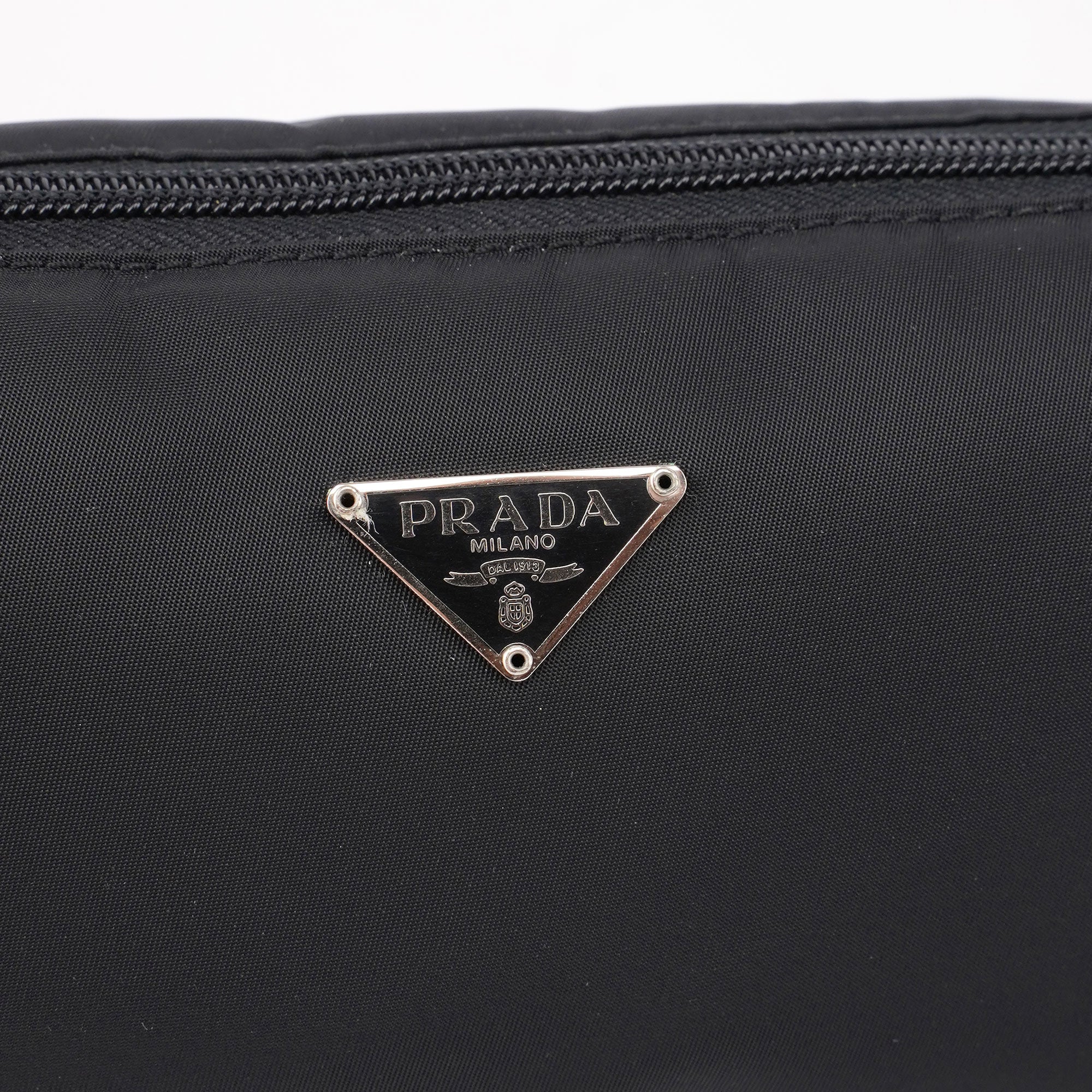 Black Tessuto Mini Hobo Bag