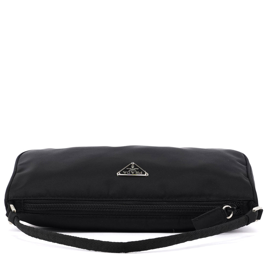 Black Tessuto Mini Hobo Bag