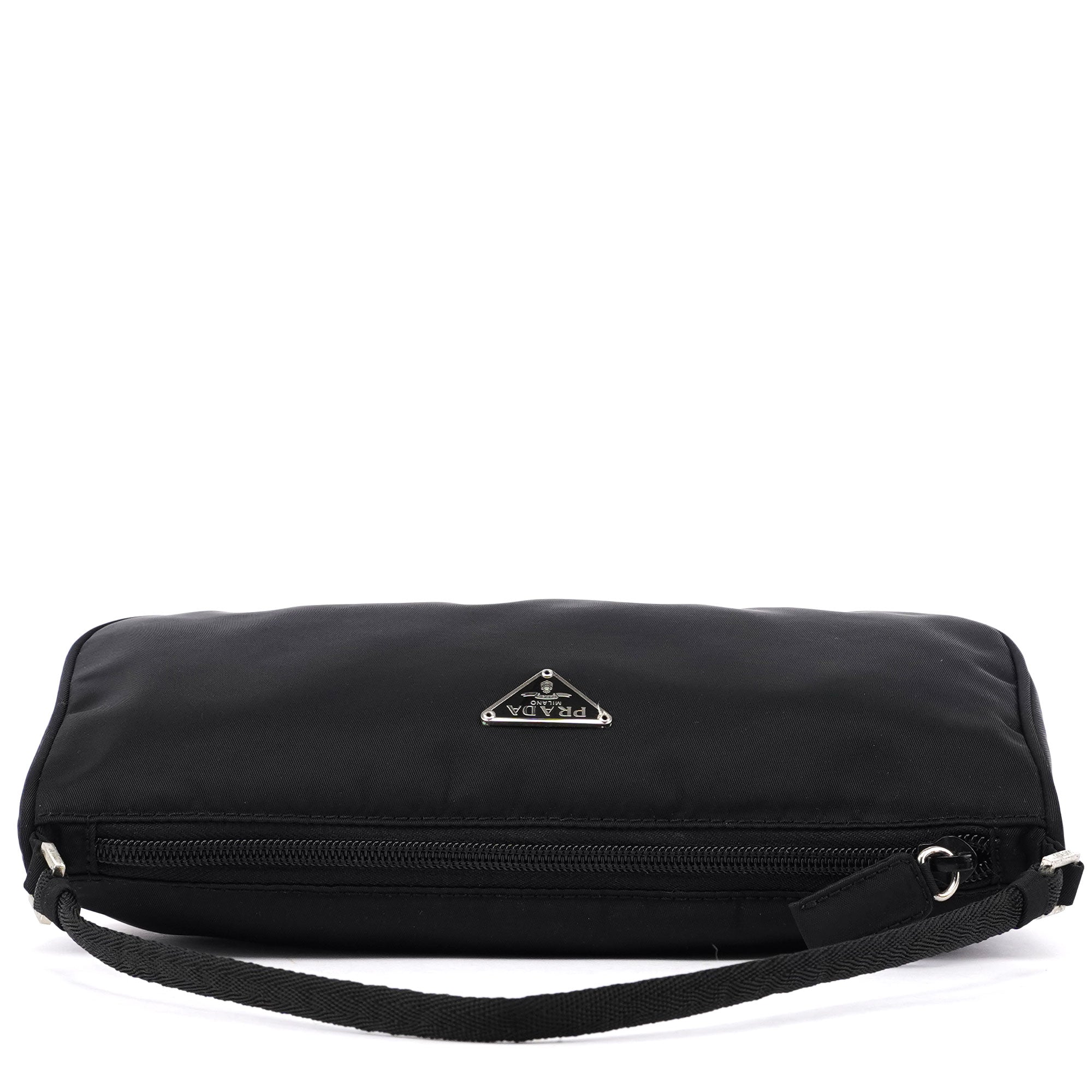 Black Tessuto Mini Hobo Bag