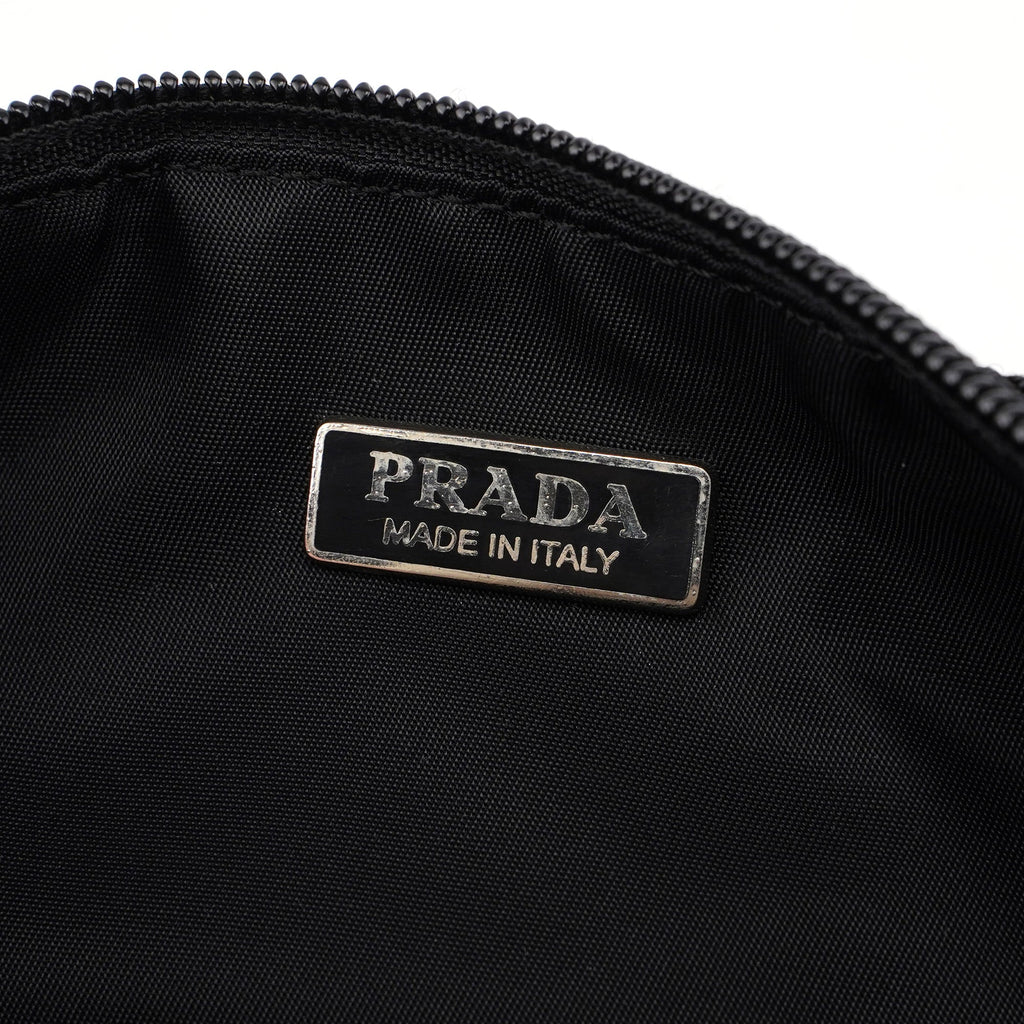 Black Tessuto Mini Hobo Bag