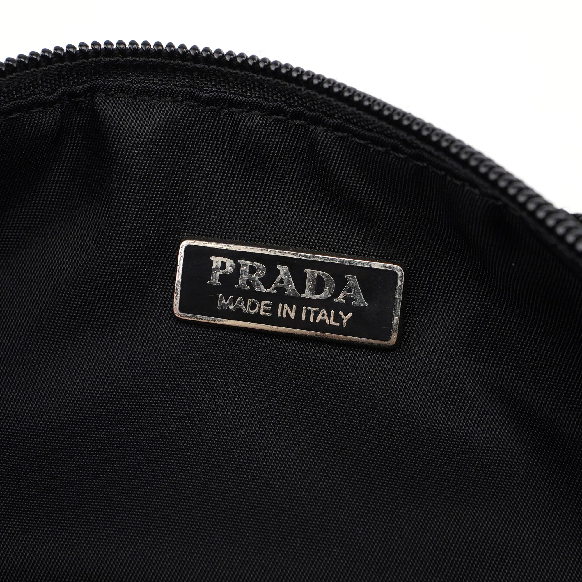 Black Tessuto Mini Hobo Bag