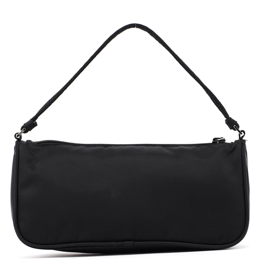 Black Tessuto Mini Hobo Bag