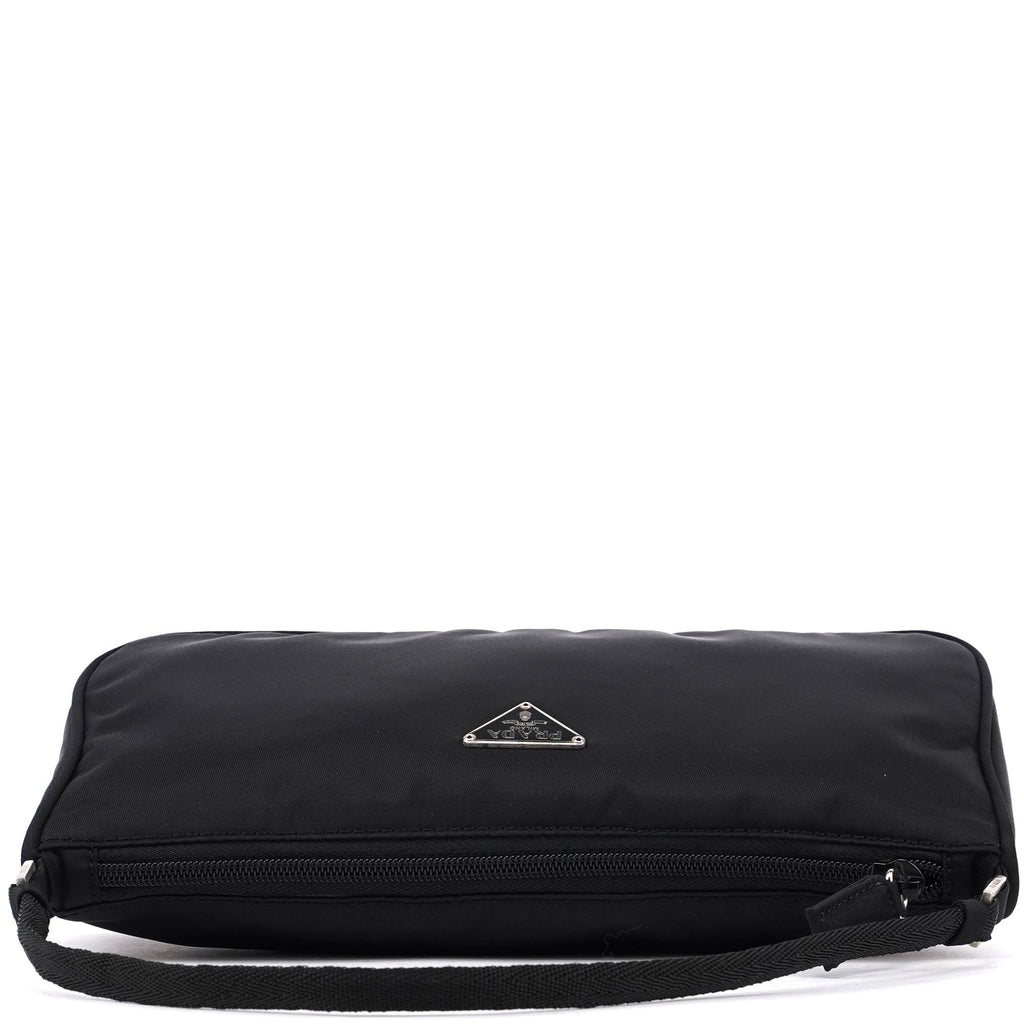 Black Tessuto Mini Hobo Bag