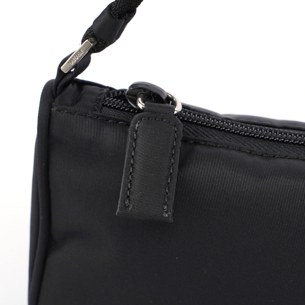 Black Tessuto Mini Hobo Bag