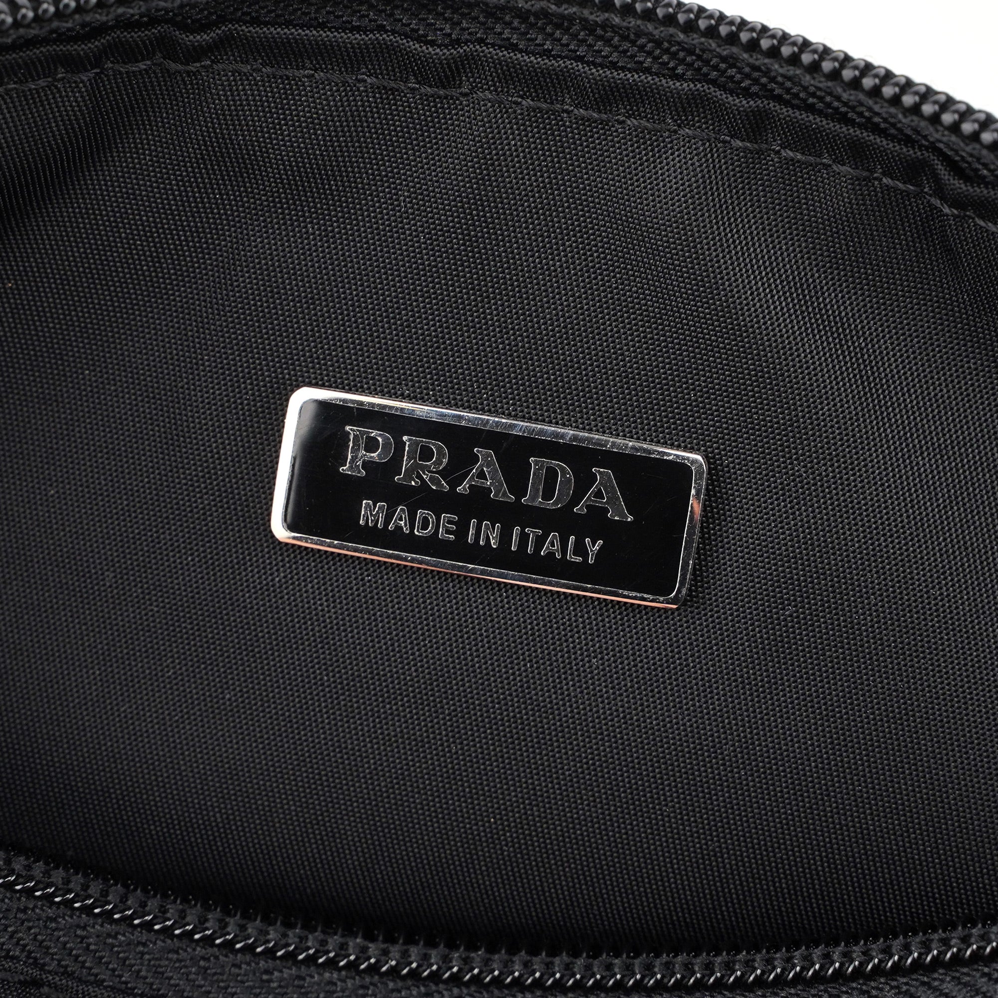 Black Tessuto Mini Hobo Bag