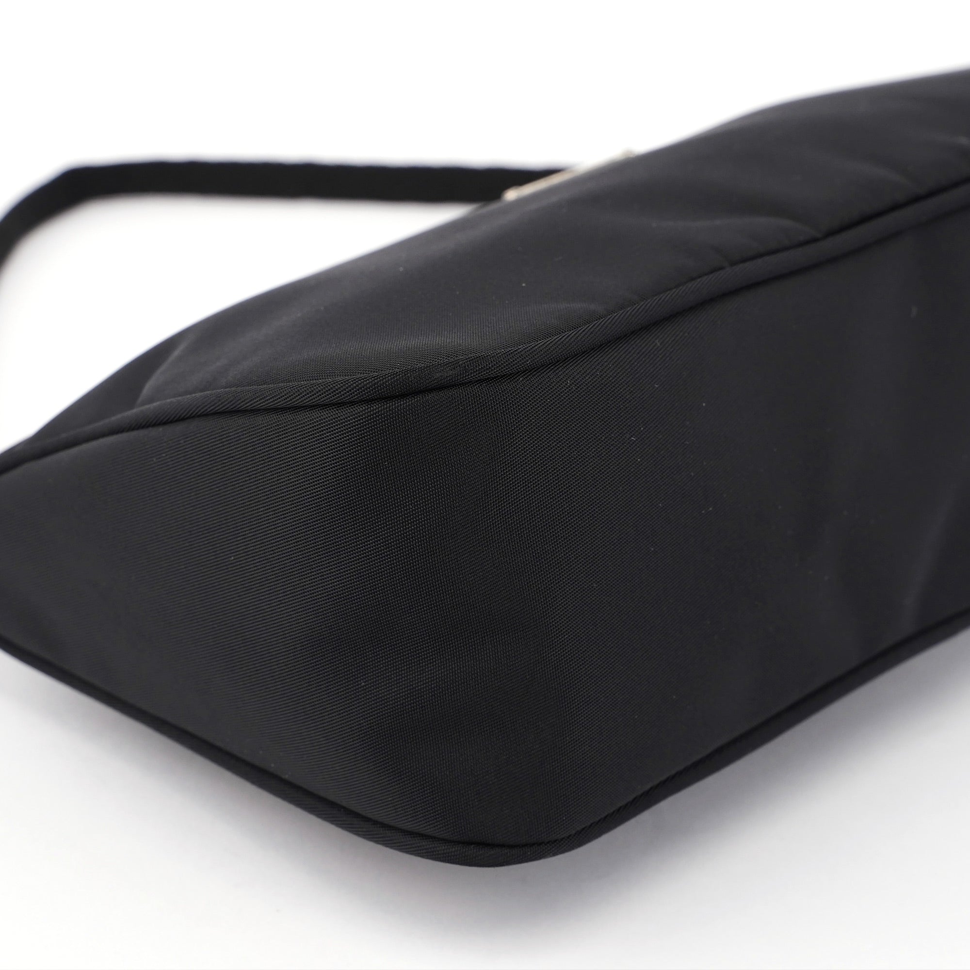 Black Tessuto Mini Hobo Bag