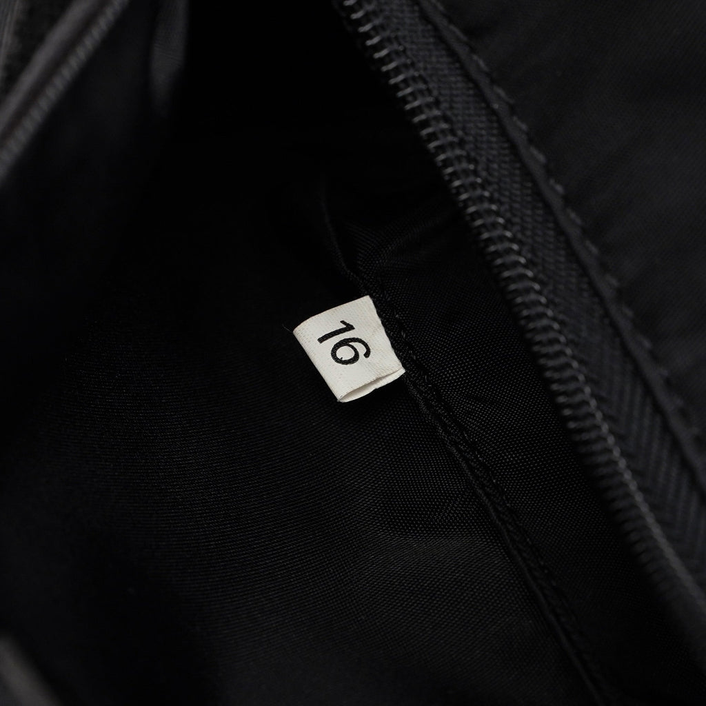 Black Tessuto Mini Hobo Bag