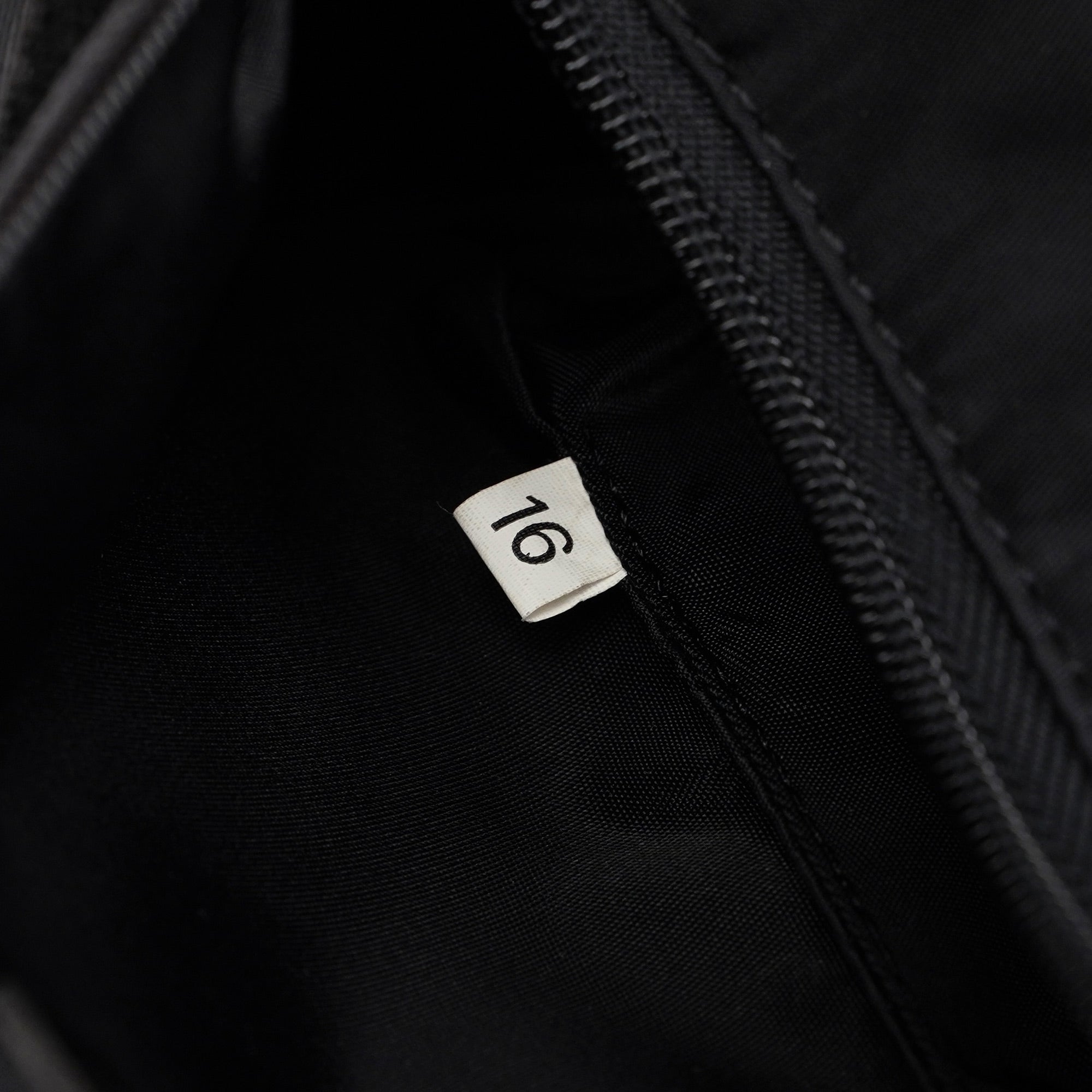 Black Tessuto Mini Hobo Bag