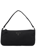 Black Tessuto Mini Hobo Bag