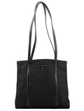 1995 Black Tessuto Nappa Nylon Tote Bag
