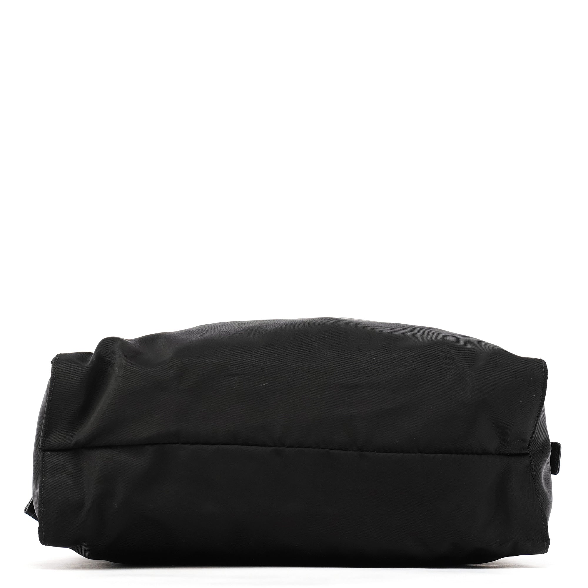 Black Tessuto Nappa Nylon Tote Bag