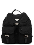 Black Tessuto Nylon Backpack