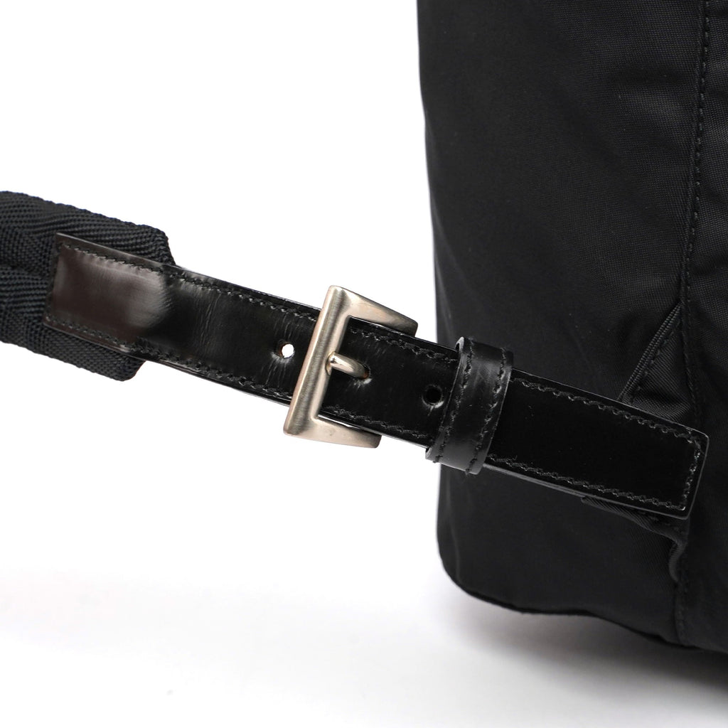 Black Tessuto Nylon Backpack