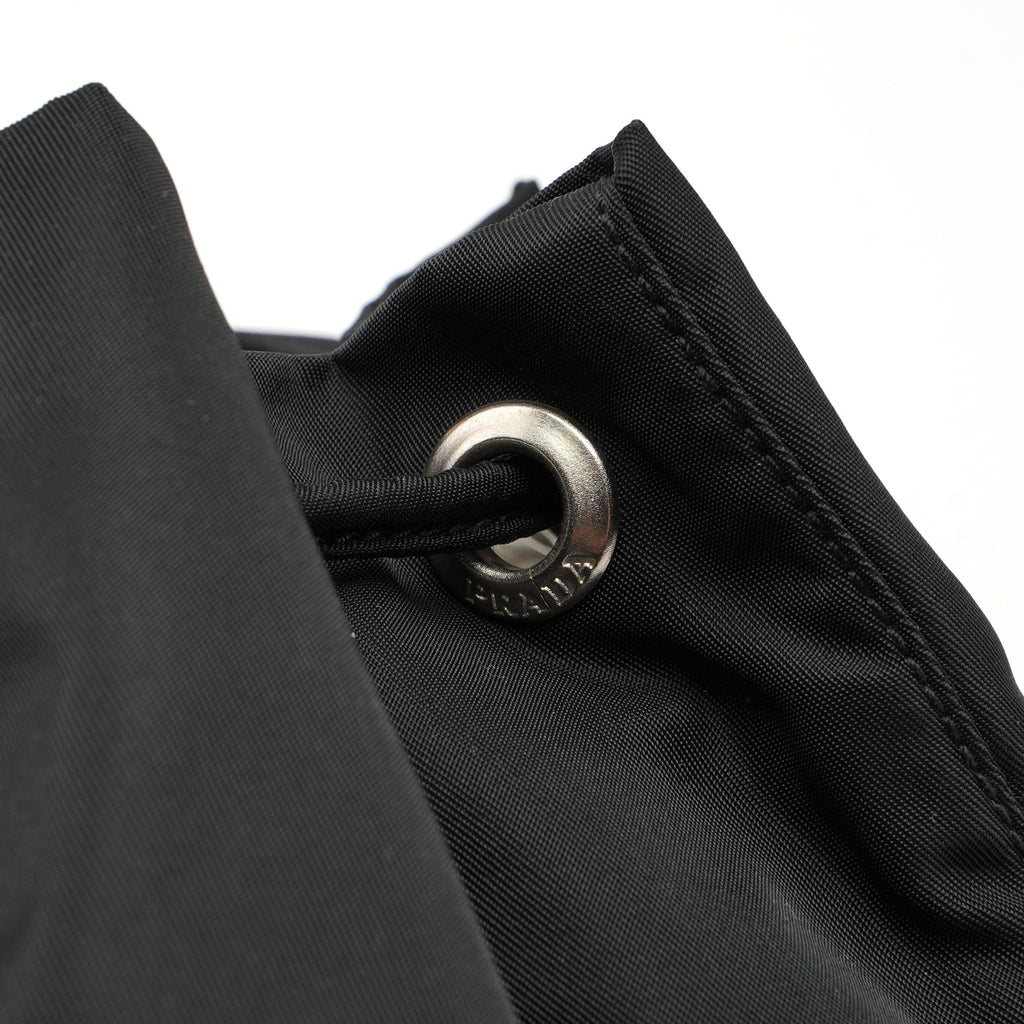 Black Tessuto Nylon Backpack