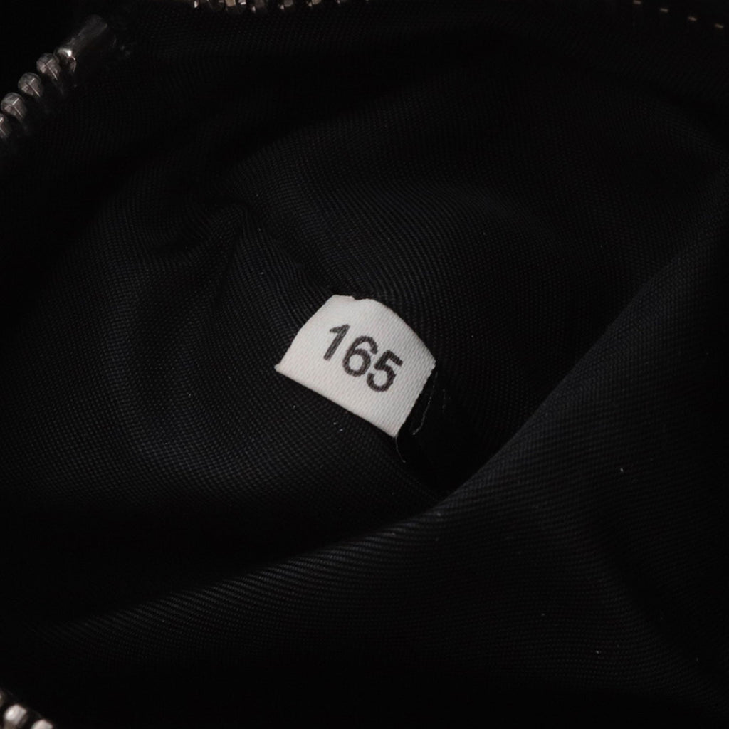 Black Tessuto Nylon Mini Hobo