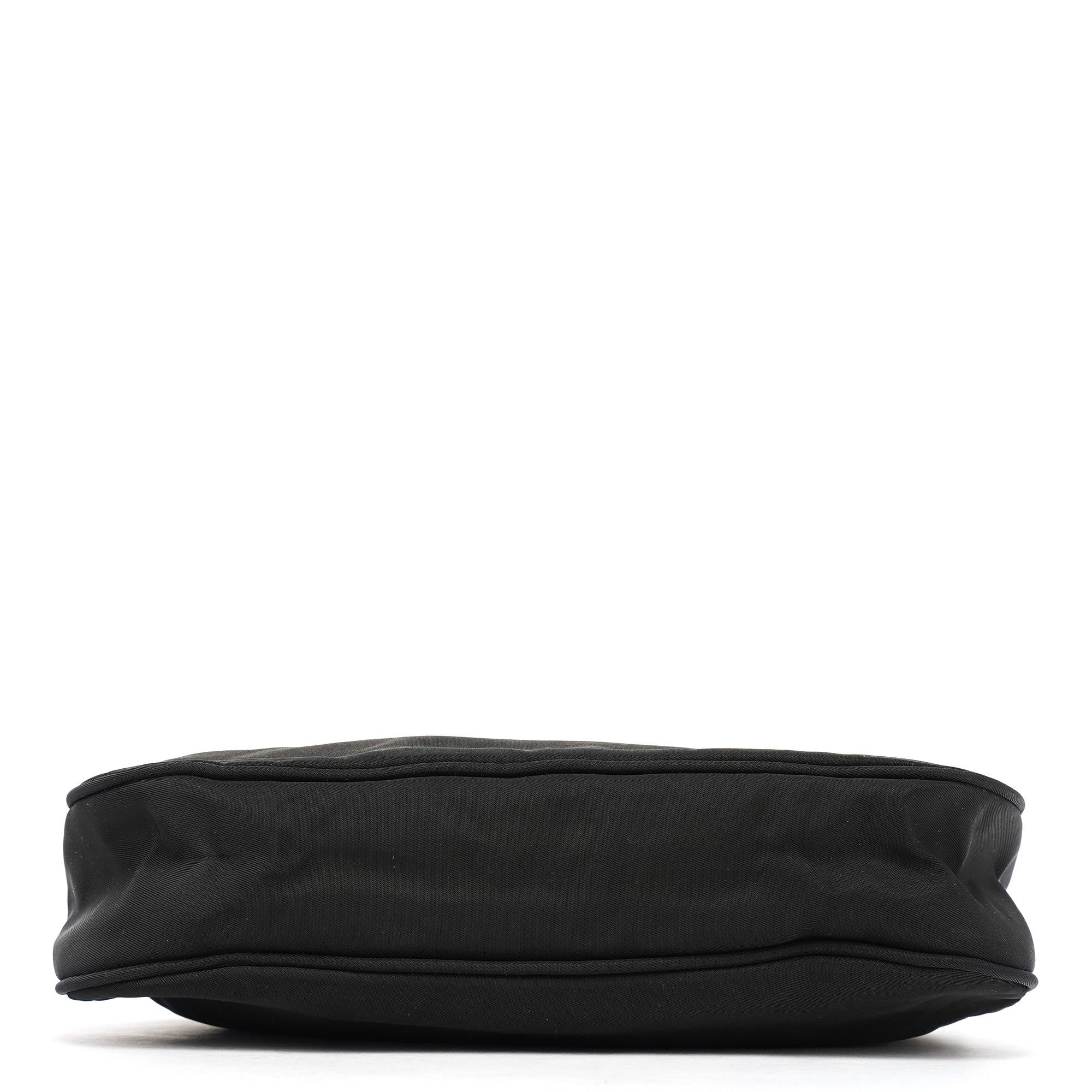 Black Tessuto Nylon Mini Shoulder Bag