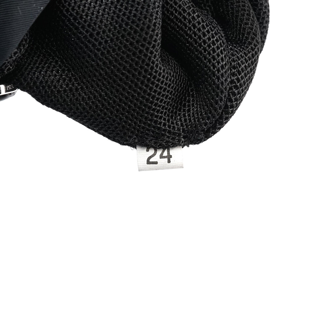 Black Tessuto Nylon Mini Shoulder Bag
