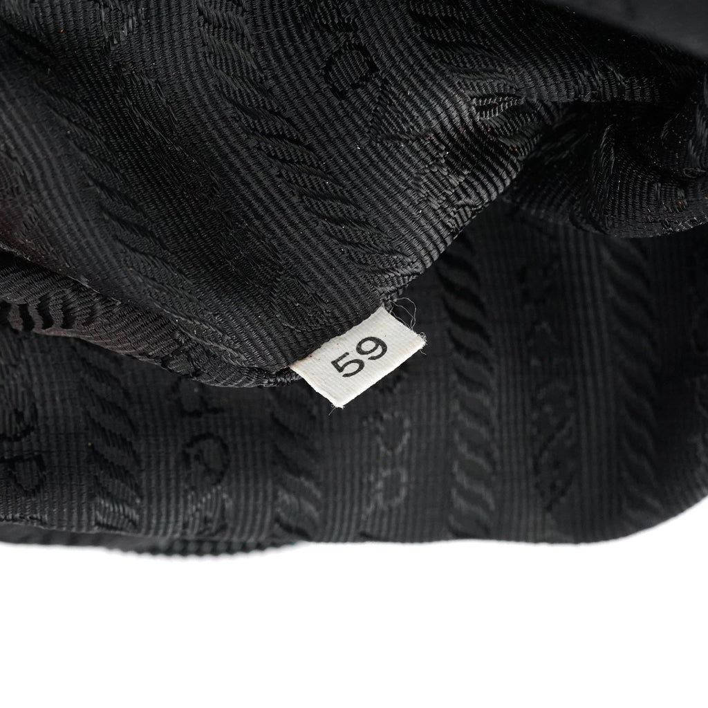 Black Tessuto Nylon Shoulder Bag