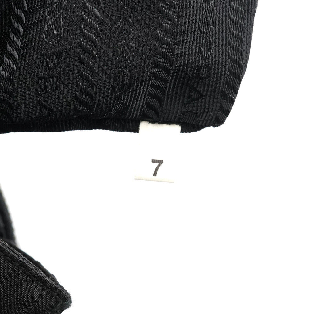 Black Tessuto Nylon Shoulder Bag