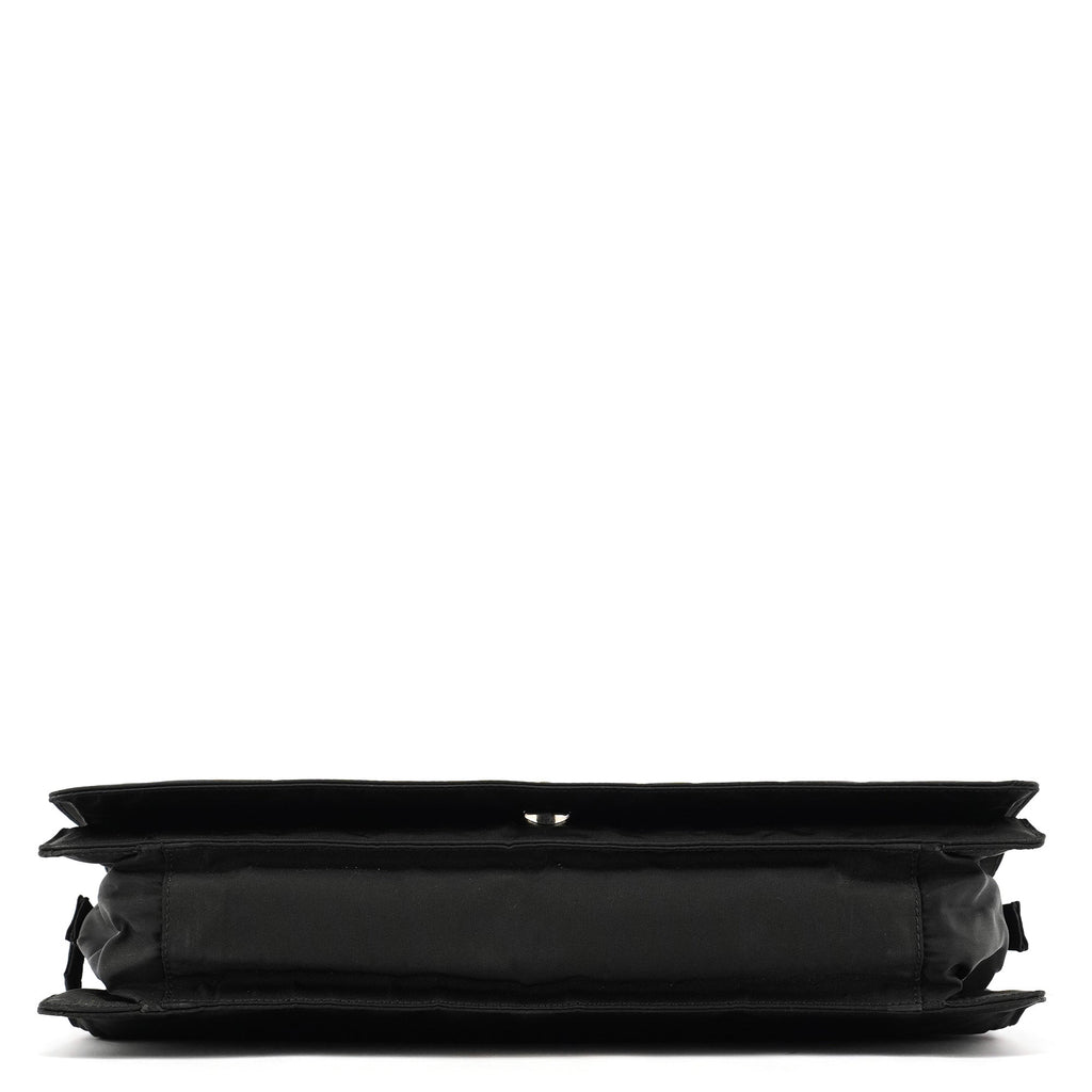 Black Tessuto Nylon Shoulder Bag