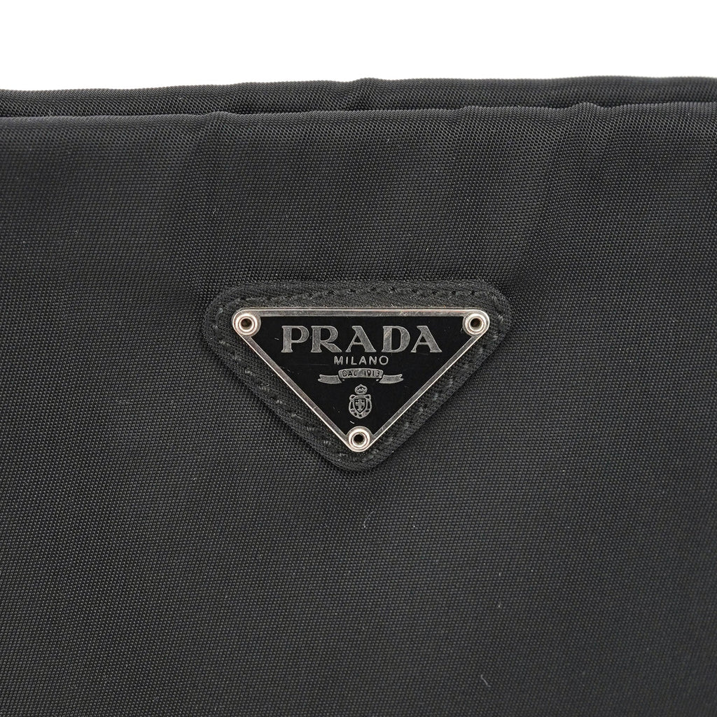 Black Tessuto Nylon Tote Bag