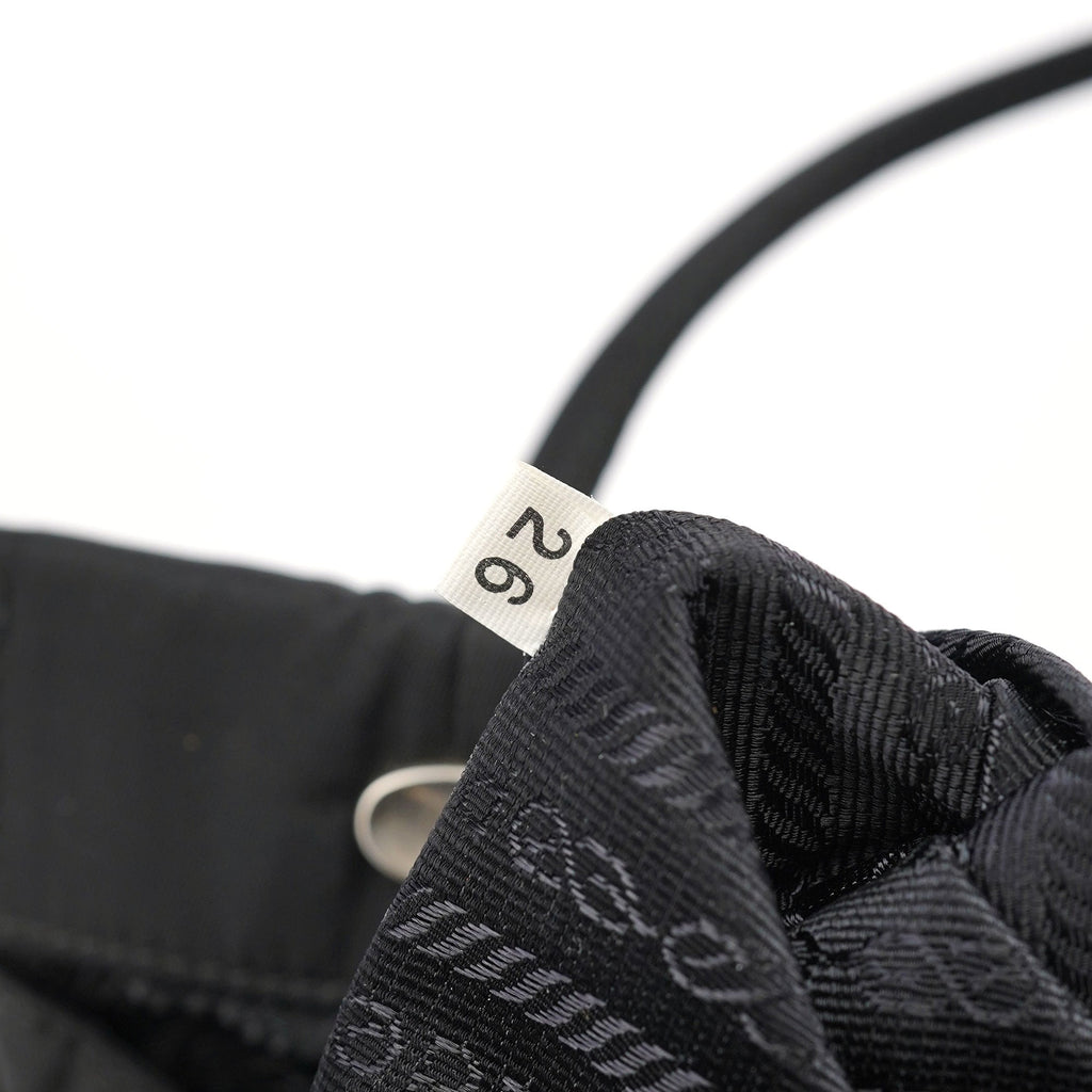Black Tessuto Nylon Tote Bag