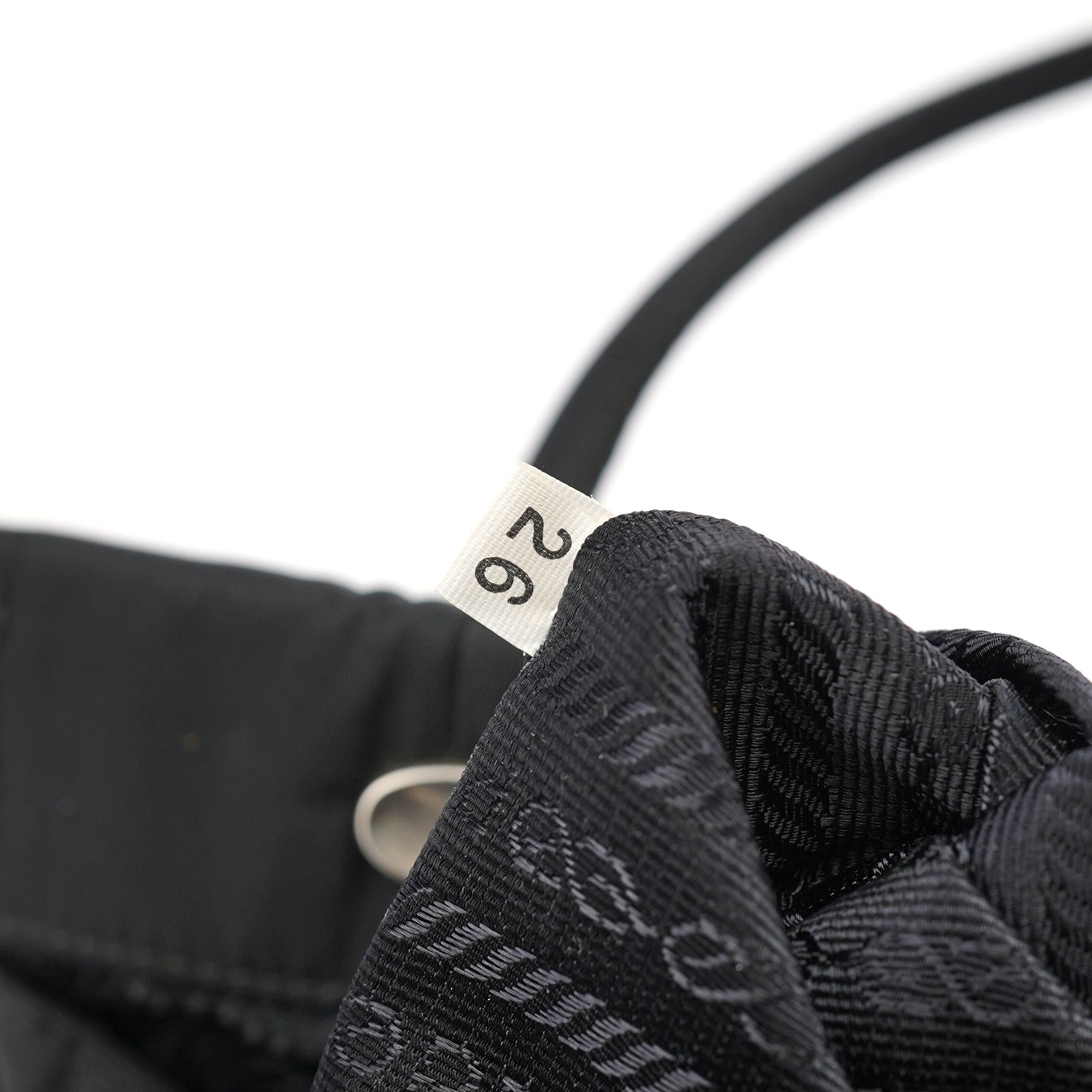 Black Tessuto Nylon Tote Bag
