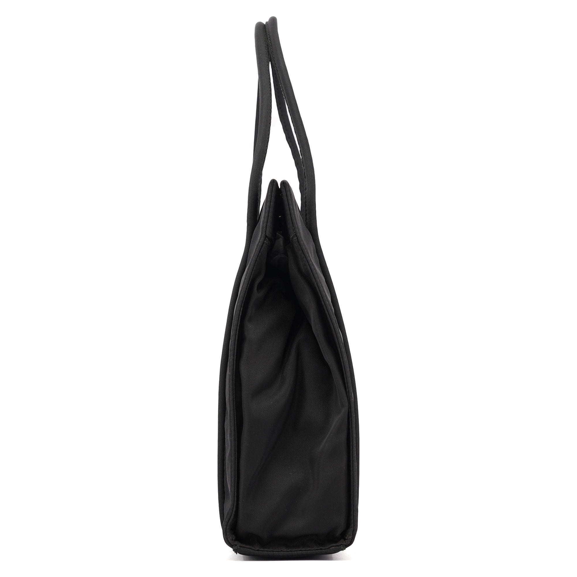Black Tessuto Nylon Tote Bag