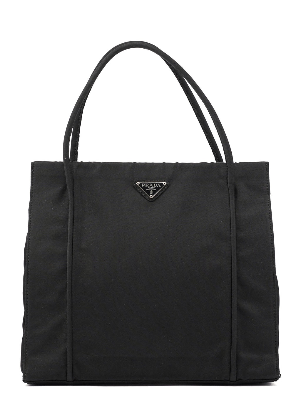 Black Tessuto Nylon Tote Bag