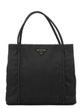 Black Tessuto Nylon Tote Bag