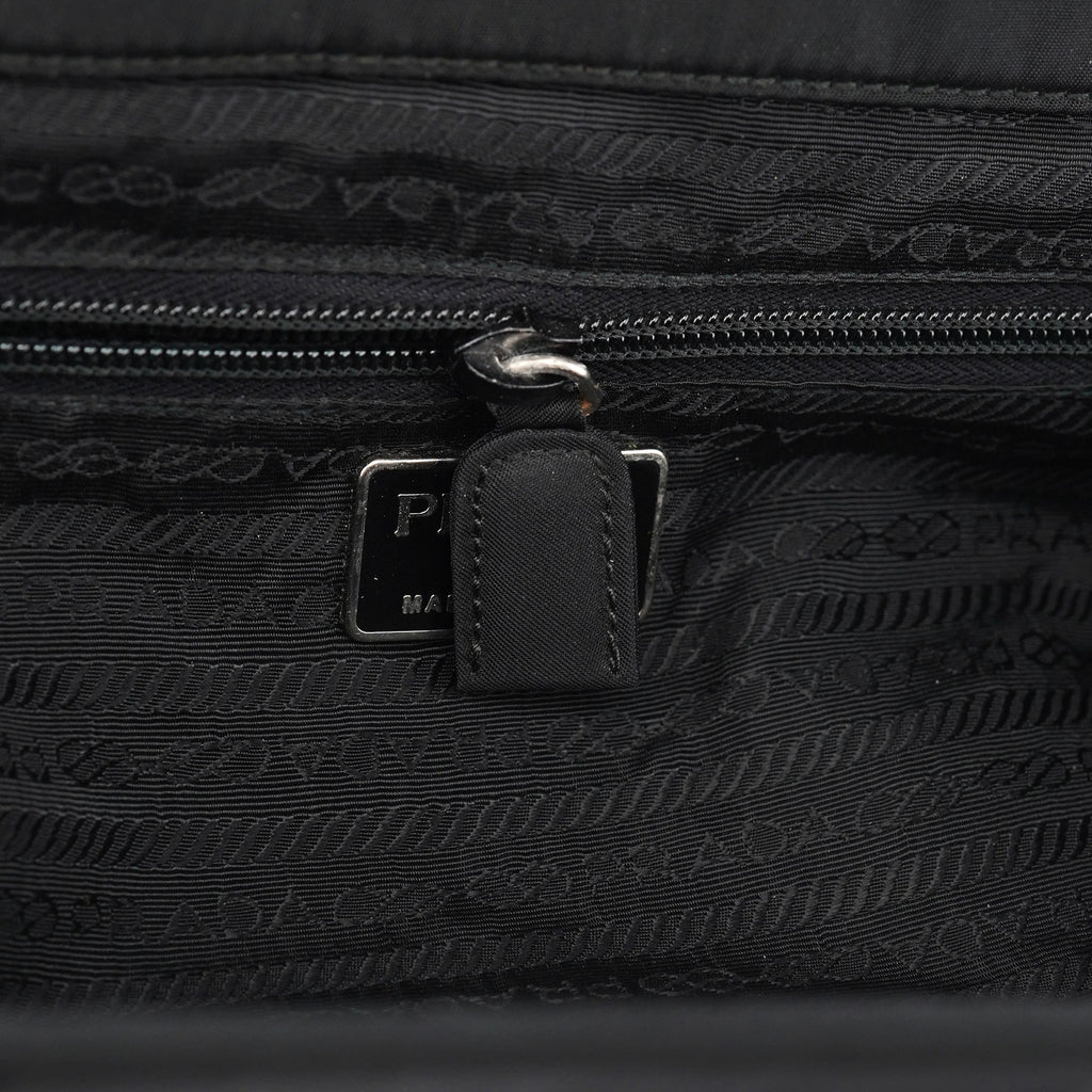 Black Tessuto Nylon Tote Bag