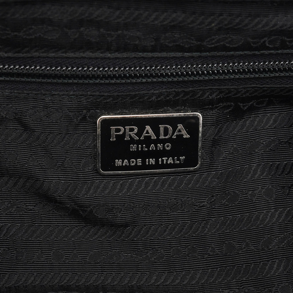 Black Tessuto Nylon Tote Bag
