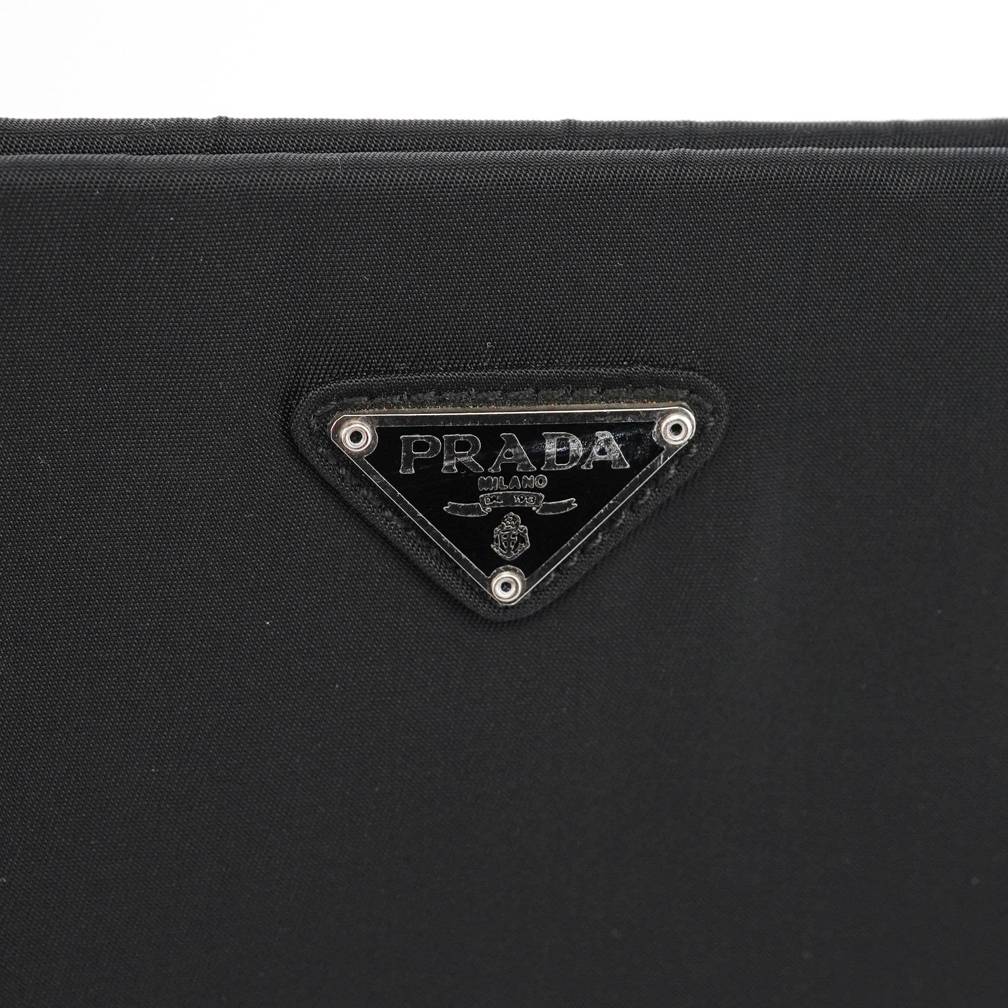 Black Tessuto Nylon Tote Bag