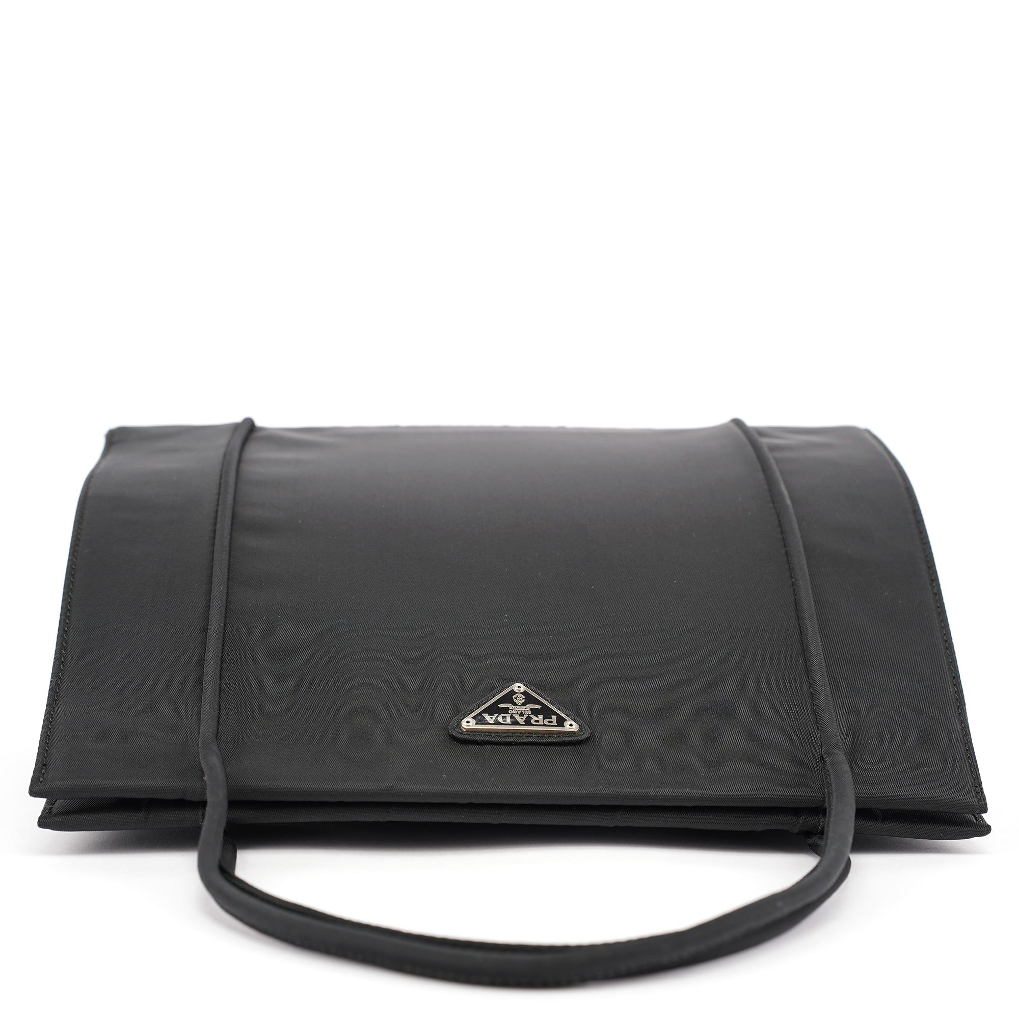 Black Tessuto Nylon Tote Bag