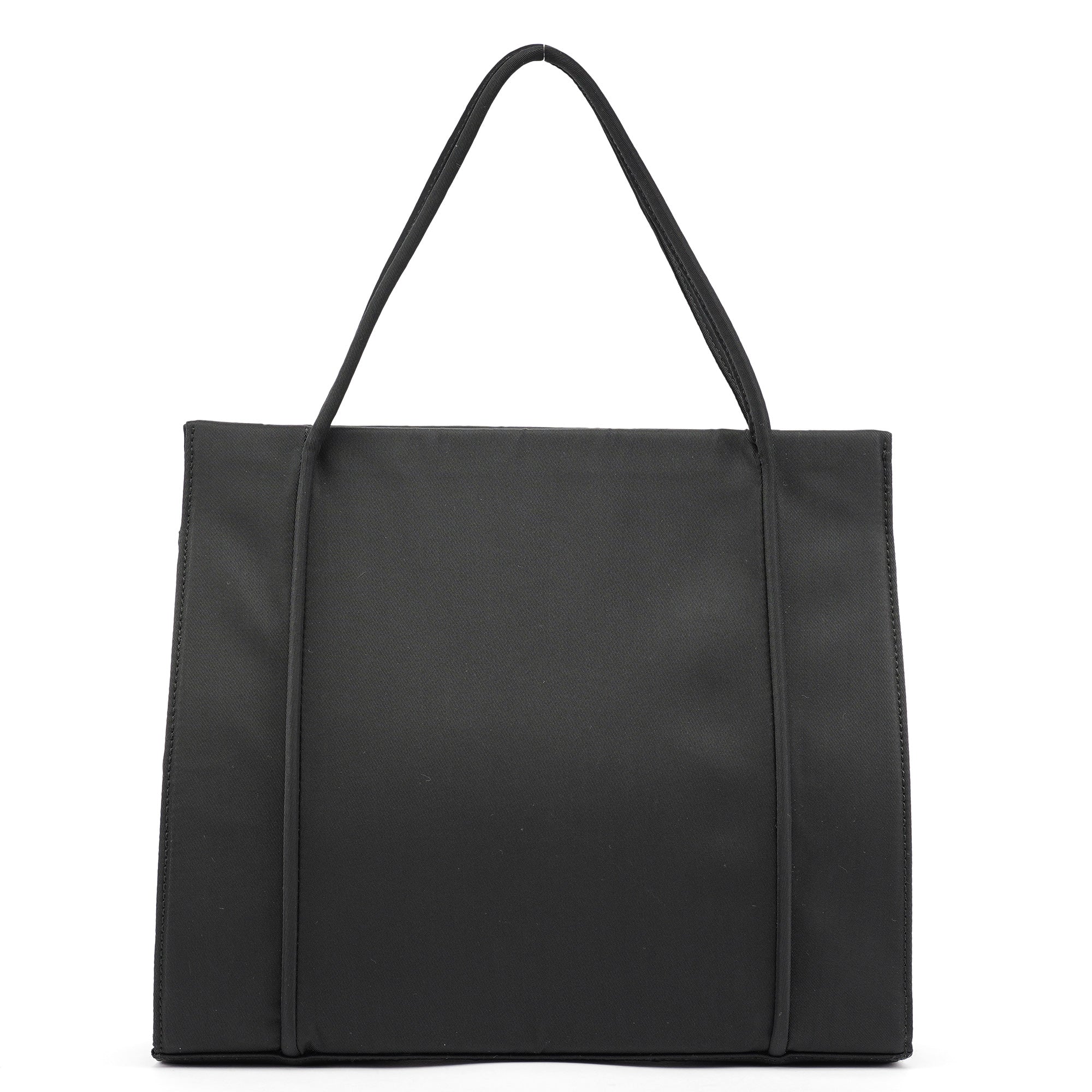 Black Tessuto Nylon Tote Bag