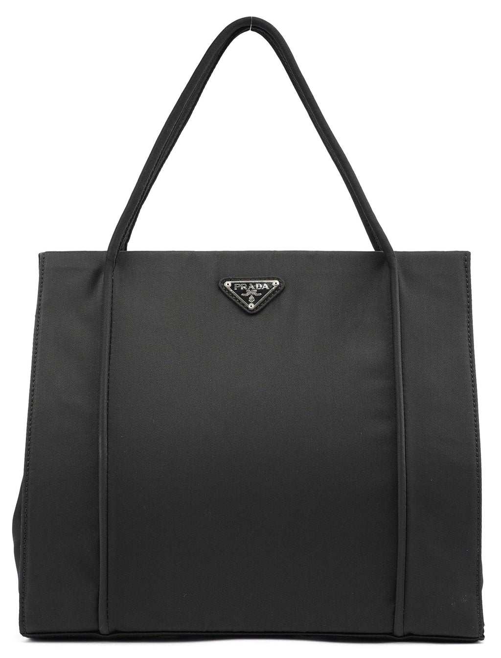 Black Tessuto Nylon Tote Bag