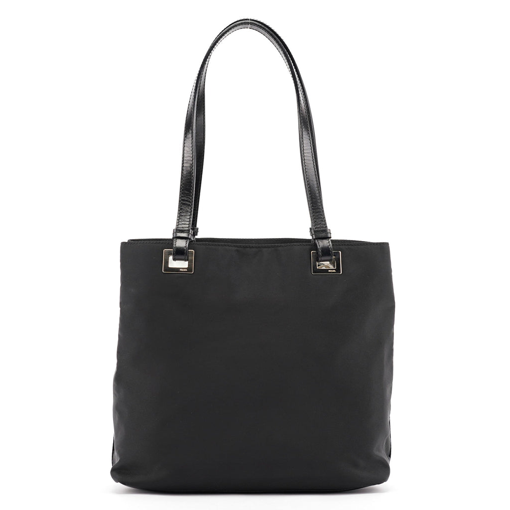 Black Tessuto Nylon Tote Bag