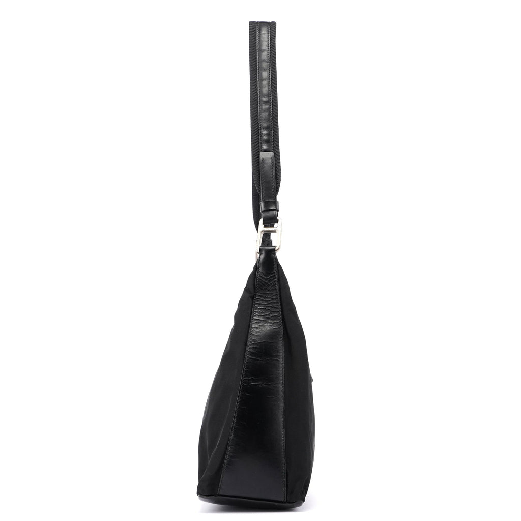Black Tessuto Shoulder Bag