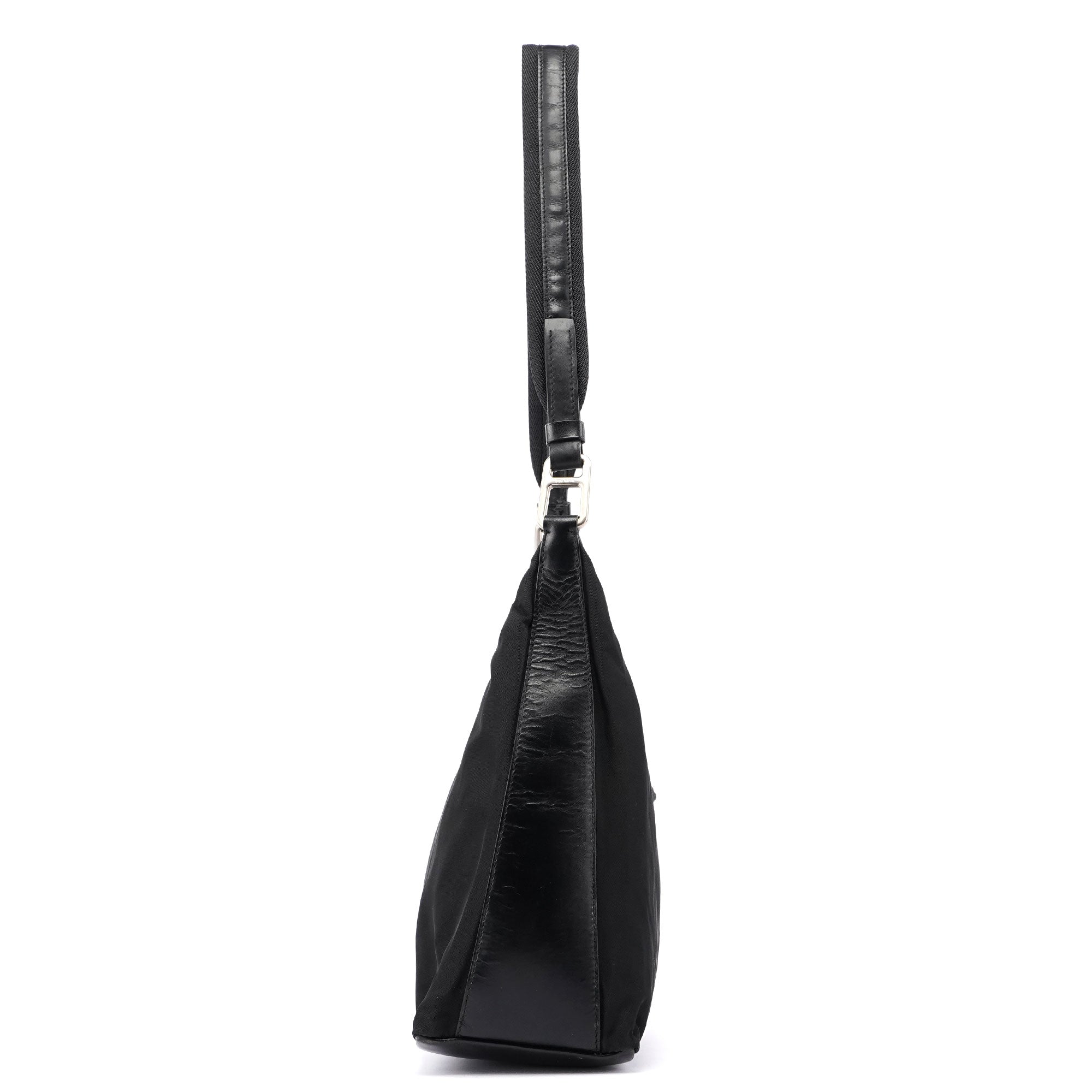 Black Tessuto Shoulder Bag