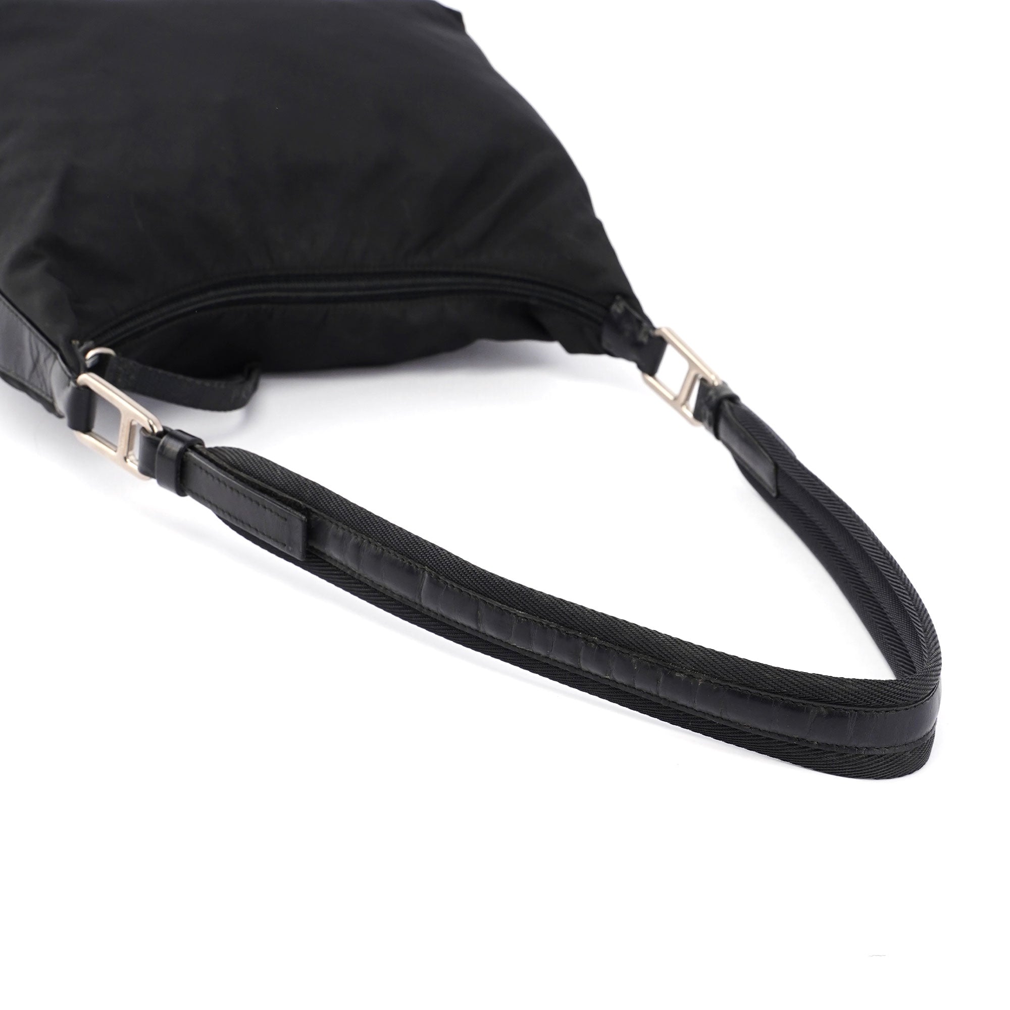 Black Tessuto Shoulder Bag